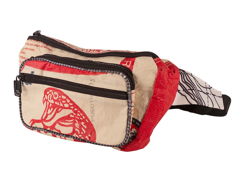 Sustainable Moon Bag Fanny Pack Cobra