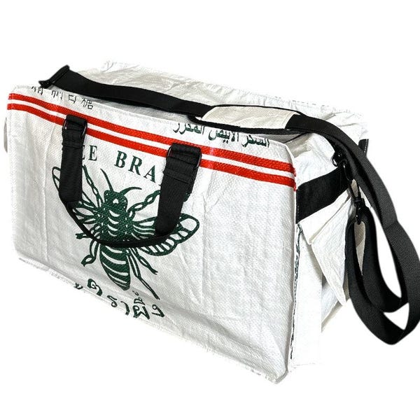 Recycelte leichte Reisetasche, klein