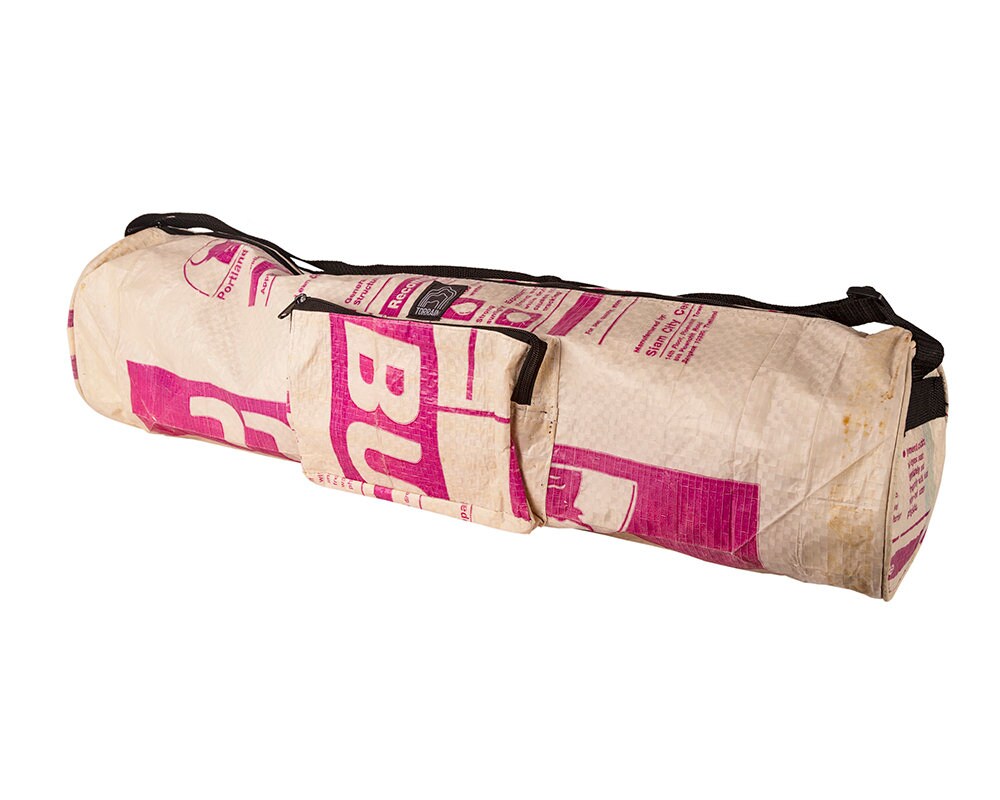 Upcycled Large Yoga Mat Bag