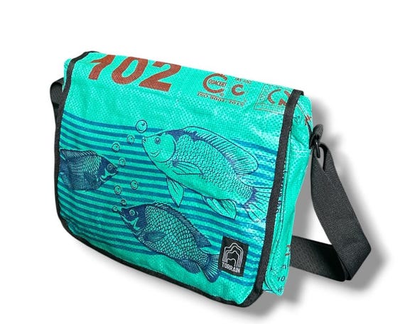 Recycled Classic Messenger Bag