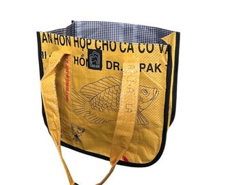 Upcycled Eco Friendly Dump Tote