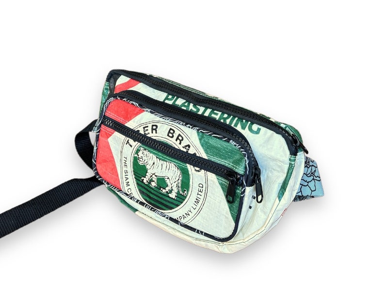 Sustainable Moon Bag Fanny Pack Tiger