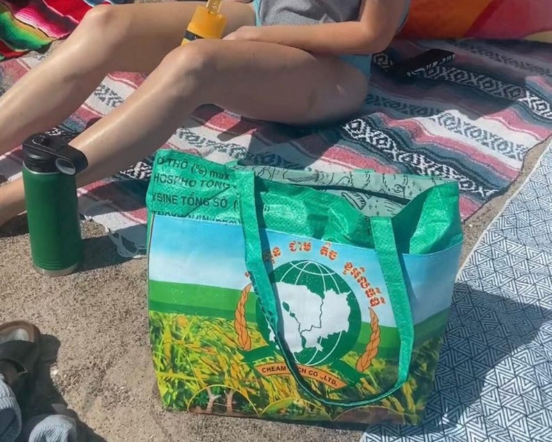 beach tote bags