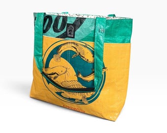 Recycled Barrel Tote Bag