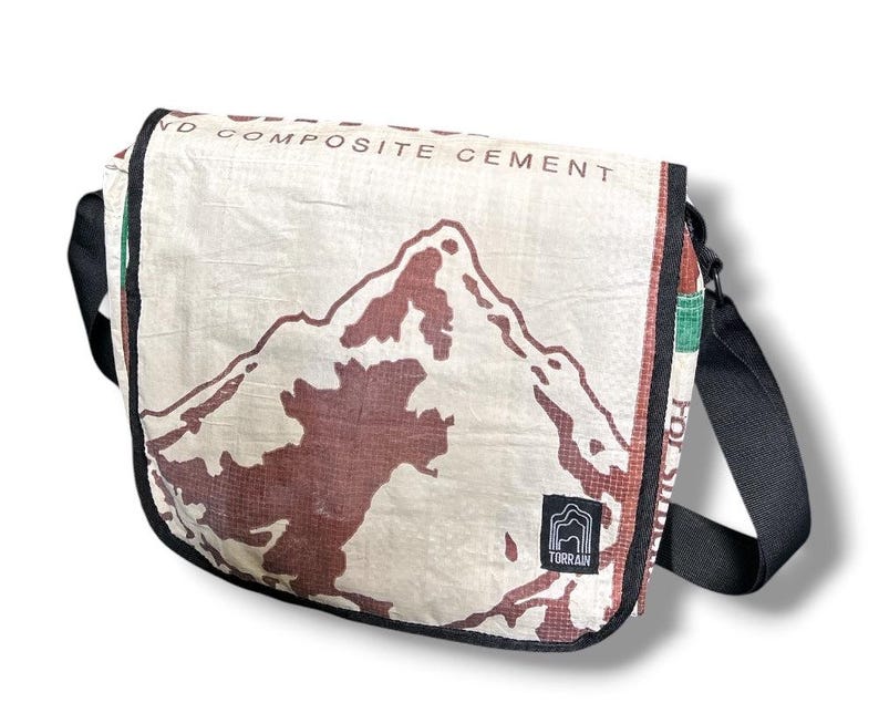 Bolso bandolera clásico reciclado Mountain