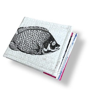 Recycled Mini B-Fold Portemonnaie