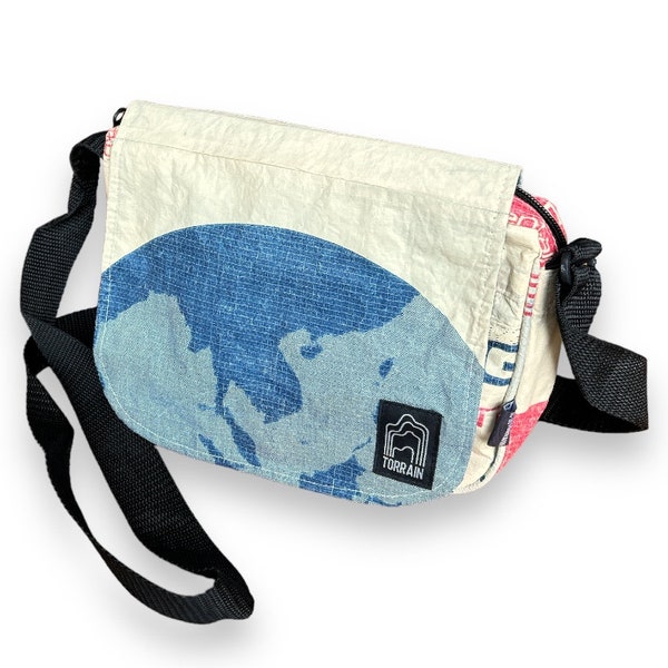 Recycled Small Lightweight Cross Body Bag