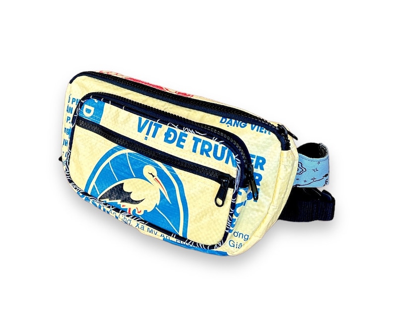 Sustainable Moon Bag Fanny Pack Stork