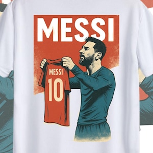 Messi PNG | Lionel Messi SVG | Lionel Messi Design for T-Shirts | Soccer Legend Digital Print | Football Sublimation | Cricut SVG File