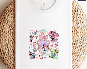 Minnie und Daisy Coquette Besties Shirt, Disney Beste Freunde T-Shirt, WWW Girls Trip, Disney Besties Shirt, Disney Mädchen T-Shirt, Coquette