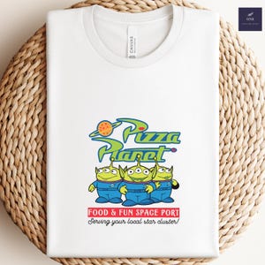 Disney Alien Pizza Planet Shirt, Disney Toy Story Pizza Planet Shirt, Pizza Lover Shirt, Disney Snacks Shirt, Pizza Planet Matching Shirt