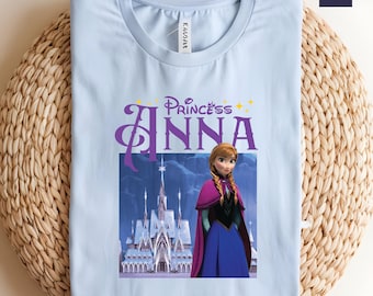Elsa and Anna Frozen Shirt, Disney Sisters Tee, Princess Castle Top, Cute Frozen Outfit, Disney Trip Family Shirt