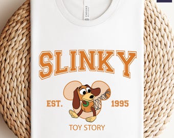 Slinky Dog Shirt, Toy Story Shirt, Disney Characters Shirt, Mickey Ears Slinky Dog Shirt, Slinky Dog Lover Gift, Dog Lover Family Shirt