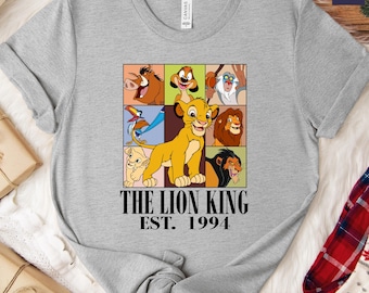 Camiseta del Rey León, camiseta de Simba de Disney, camiseta de Hakuna Matata, camiseta vintage del Rey León, camiseta del Reino Animal, camiseta de viaje a Disney, camiseta familiar