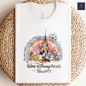 Vintage Disneyworld 1971 Shirt: Retro Family Vacation Tee