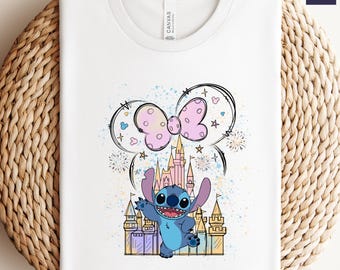 Stitch Shirt, Disney T-Shirt, Disney Stitch Shirt, Stitch Disneyworld Shirt, Disney Urlaub Shirts, Disney Schloss Shirt, Magic Kingdom Shirt