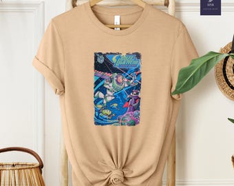 Camiseta de Buzz Lightyear, camiseta de Toy Story Disney, camiseta de aventura espacial, camiseta infantil de Buzz, camiseta de Disney Pixar, camiseta de Alien Toy Story, camiseta de cumpleaños