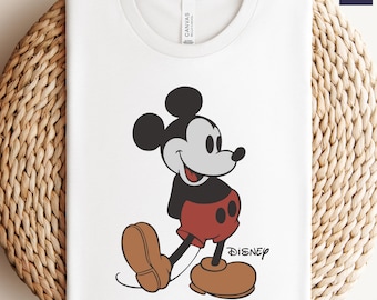 Comfort Colors Mickey Mouse Shirt, Disney Mickey Shirt, Mickey Pose Shirt, Disney Shirt, Classic Mickey Shirt,Disney Gift,Disney Trip Tee