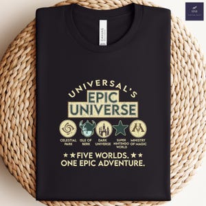Comfort Colors Retro Epic Universe Shirt, Family Universe Park Trip 2025 Shirt,Disney Shirt, Orlando Park Epic Universe Shirts, Mario Shirts