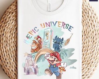 Epic Universe Shirt, Orlando Park Epic Universe Shirts, Coquette Bow Mario Baby Tee Crop Tank, How To Train Your Dragon Shirt, Magic Kingdom