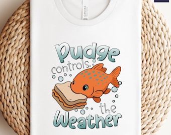 Disney Lilo and Stitch Pudge Controls The Weather Shirt, Disney Fish Pudge T-shirt, Disneyland Family Matching Shirt, Magic Kingdom Tee