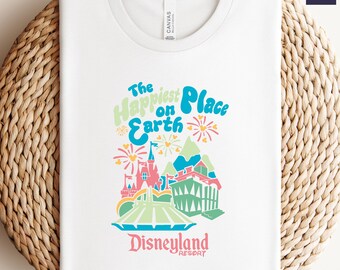 Happiest Place on Earth Shirt, Magic Kingdom Shirt, Disney Castle Floral Shirt, Magical World Shirt, Magical Kingdom, Disney World Shirt