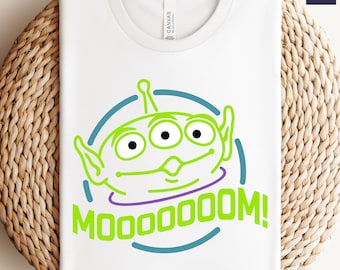 Disney Alien Toy Story mamma-tröja, Disney pappa mamma matchande tröja, mors dag-tröja, fars dag-present, Disneyworld-resa-tröja