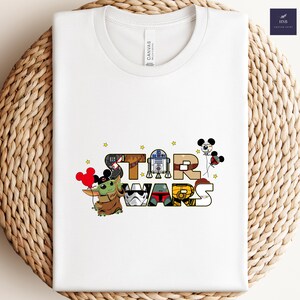 Comfort Colors Disney Star T-Shirt, Star Wars Shirt, Darth Vader Shirt, Galaxy's Edge Shirt, Retro Star Wars Shirt, Disney Family Trip Shirt