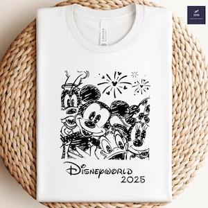 Mickey Squad Disneyworld 2025 Shirt, Disney Vacation Tee, Disneyworld Shirts, Disney Couple Shirts, Disney Family Shirts, Disney Trip