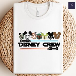 Star Wars Disney Crew Shirt, Comfort Colors Disney Shirt, Star Wars Family Shirt, Disney Star Wars Shirt, Disney Crew Shirt, Disney Sirts