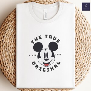 Vintage Mickey Checkered Shirt, Mickey And Friends Comfort Colors Shirt, Disney Vacation T-shirt, Disney World Family Matching Tee