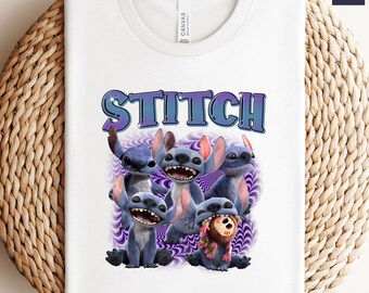 Koszulka Disney Stitch, Koszulka Disney Lilo i Stitch, Film Lilo i Stitch 2025, Prezenty urodzinowe Disney, Oddział Disneya, Koszulka unisex, Wycieczka Disneya