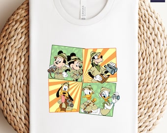 Disney Animal Kingdom Shirt, Disney Safari Shirt, Mickey and Friends Shirt, Matching Animal Kingdom Shirts, Disney Wild Life, Comfort Colors