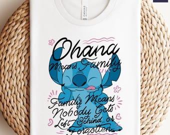 Lilo & Stitch Ohana Family Vacation Shirt
