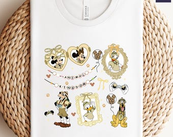 Camiseta "Let's Get Wild" de Disney, camiseta "Animal Kingdom" de Disney, camiseta "Animal Kingdom" de Mickey y sus amigos con lazos de leopardo, modo safari de Disney