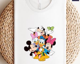 Mickey & Friends Shirt, Disney Vacation Shirt, Magic Kingdom Family Matching Trip Tee, Disney Characters Shirt, Disney Trip Shirt