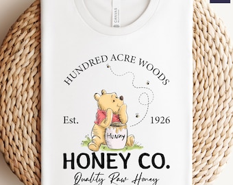 Vintage Winnie the Pooh Shirt: Comfort Colors Hundred Acre Woods Tee