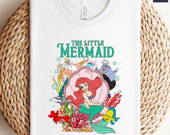 Comfort Colors The Little Mermaid Shirt, Disney Shirt, Women's Little Mermaid Ariel Shirt, Ariel Mermaid Shirt, Disney Ariel Shirt