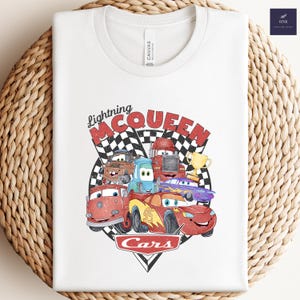 Disney Cars Shirt, Pixar Lightening McQueen Tee, Tow Mater T-Shirt, Sally Carrera Doc Hudson Shirt, Disneyland Family Trip Tee, WDW Gift Tee