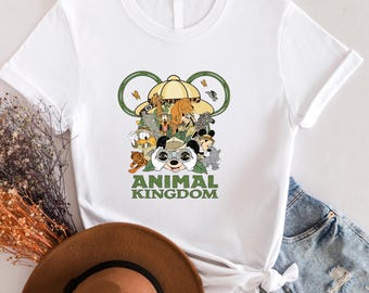 Animal Kingdom Safari-shirt: Mickey Mouse Family-T-shirt