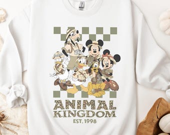 Comfort Colors® Mickey and Friends Safari Shirt, Disney Safari Mode Shirt, Animal Kingdom Safari Shirt, Mickey Safari Shirt, WDW Shirt
