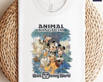 Comfort Colors Disney Animal Kingdom Shirt, Disney Shirt, Vintage Animal Kingdom, Disney Mickey Safari Shirt, Disney Safari Family Shirt
