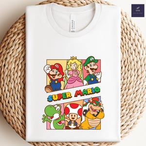 Vintage Super Mario Bros. Movie T-Shirt: Retro 1985 Mario Trip Tee