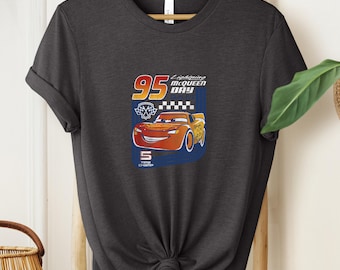 Vintage Lightning Mcqueen Shirt, Disney Cars Shirt, Disney Cars Shirt, Auto Pixar Shirt, Disney Cars Land, Comfort Colors Shirt, Think Fast
