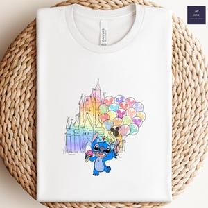 Stitch Shirt, Disney Tee, Disney Stitch Shirt, Stitch Disneyworld Shirt, Disney Vacation Shirts, Disney Castle Shirt, Magic Kingdom Shirt