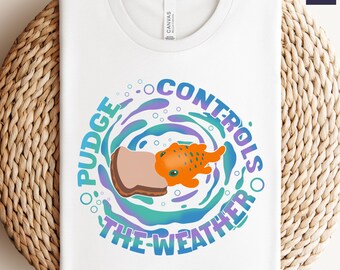 Disney Lilo and Stitch Pudge Controls The Weather Shirt, Disney Fish Pudge T-shirt, Disneyland Family Matching Shirt, Magic Kingdom Tee