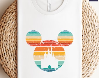 Mickey Mouse Castle Shirt: Magic Kingdom Family Vacation
