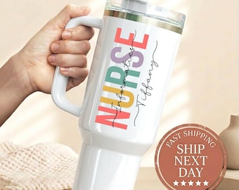 Informatics Nurse Personalized Tumbler, Nursing School Graduation Cup, Hospital Staff Appreciation, Clinical Nurse Specialist