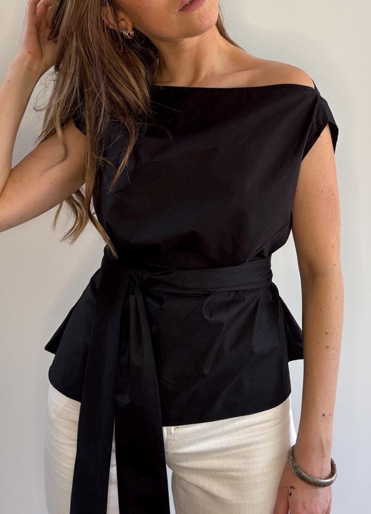 Top Pattern Formal Off Shoulder Top Sewing Pattern Formal Top Pattern Wrap Top Sewing ...