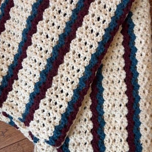 Chunky Crochet throw Pattern - Easy